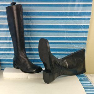 GENUINE LEATHER COUNTRY ENGLISHWOMAN TALL FULL ZIP RIDING BOOT  41/10US/8UK new